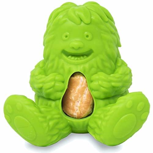 Yeti Puff & Play Yeti Dog Toy, Green