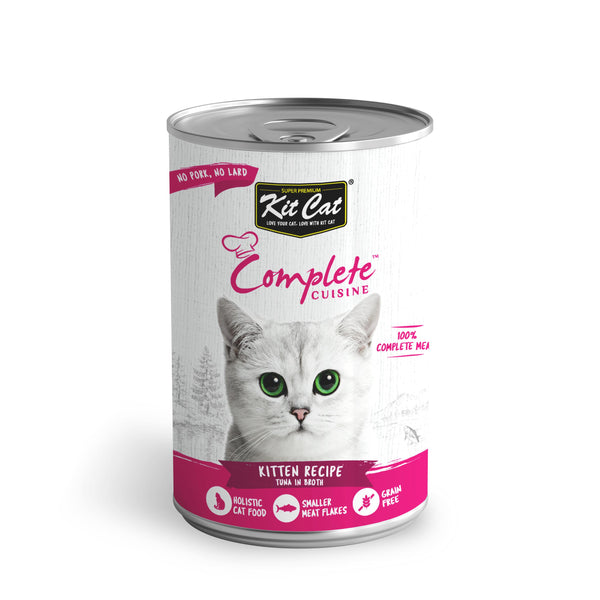 Kit Cat Cuisine complète recette au thon pour chatons
