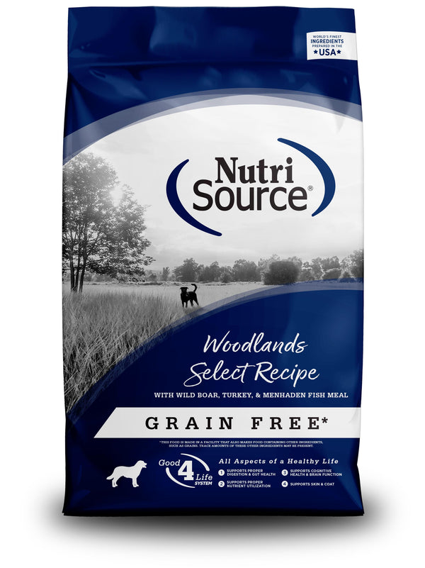 NutriSource Woodlands Select Grain-Free Dry Dog Food