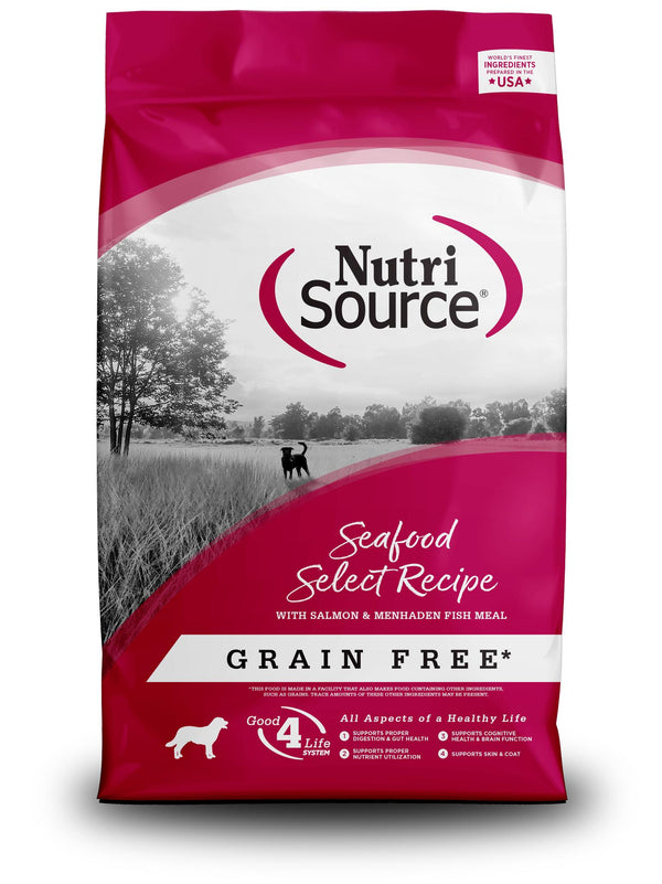 NutriSource Seafood Select Grain-Free Dry Dog Food
