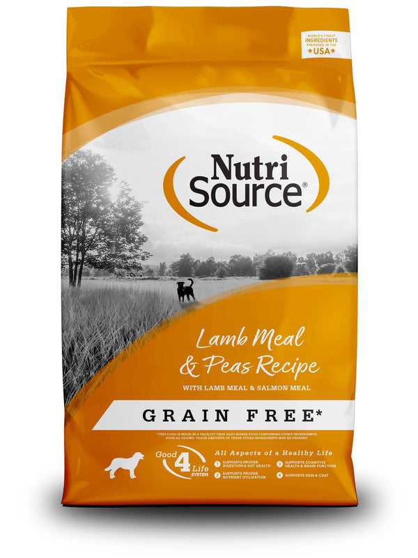 NutriSource Lamb Meal & Peas Grain-Free Dry Dog Food