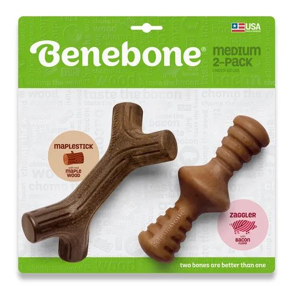Benebone Jouet pour chien Maplestick & Zaggler, moyen