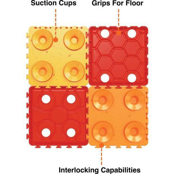 Poochie Butter Tapis lèche avec pièces emboîtables pour alimentateur lent chiens