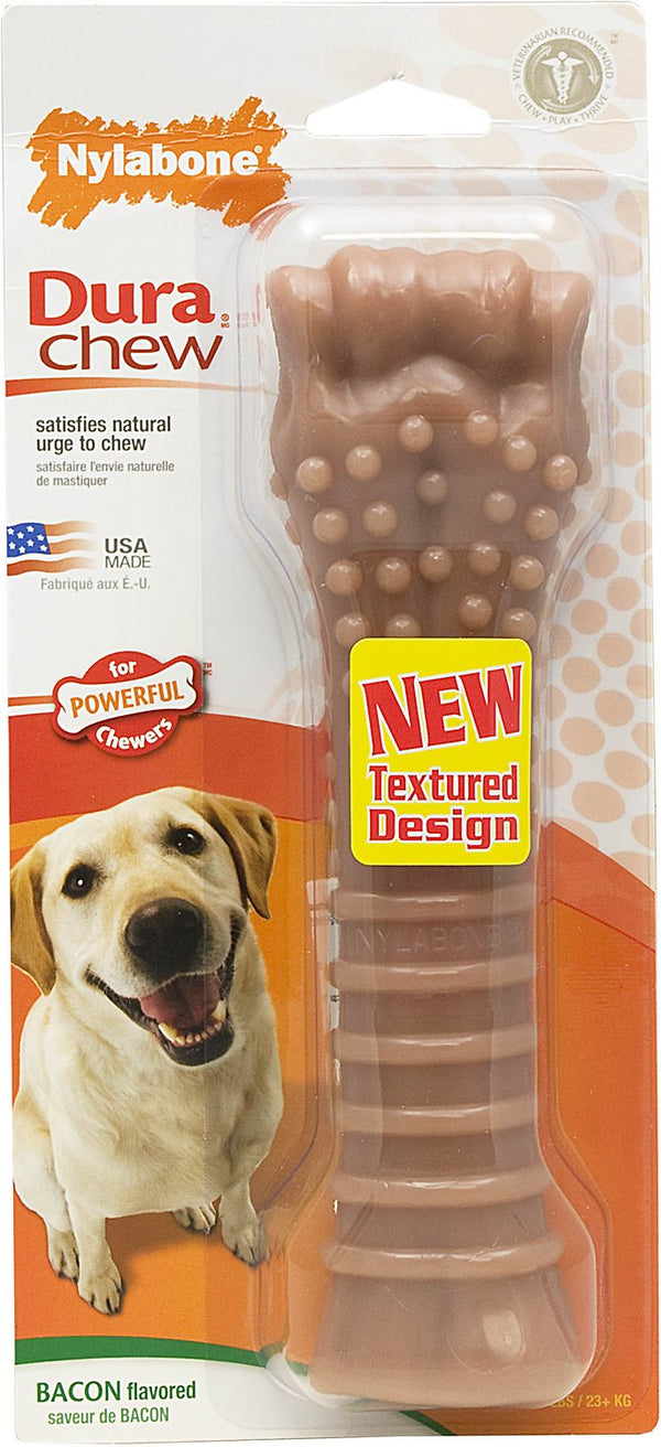 Nylabone DuraChew Bacon Flavor Bone Dog Toy