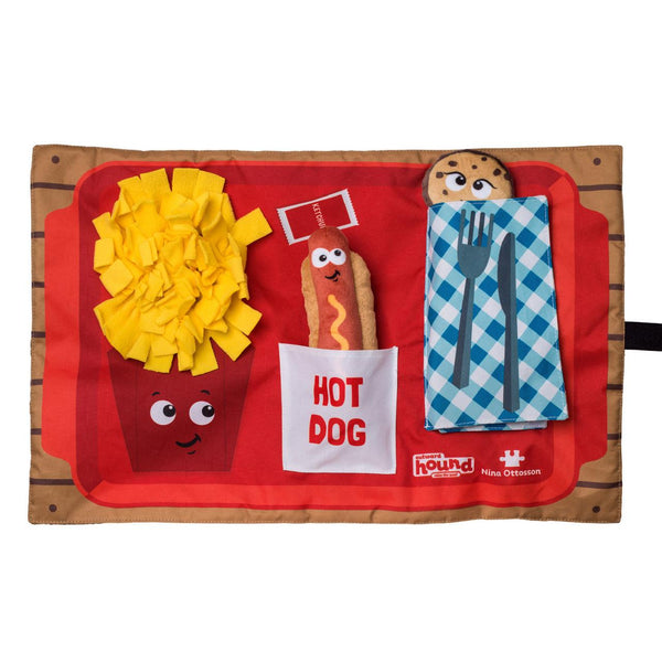 Outward Hound Activity Matz Fast Food Fun Puzzle Mat Dog Toy