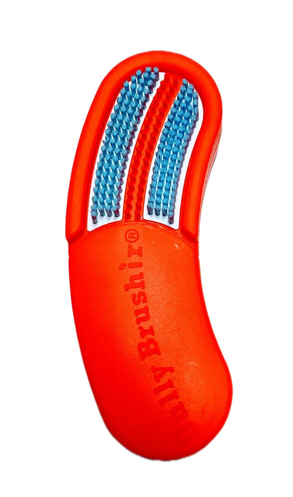 Bully Grip BullyBrushir Jouet pour chien Porte-friandises.