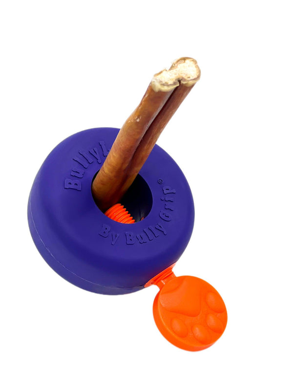 Bully Grip Bully Lok Jouet pour chien Porte-friandises.