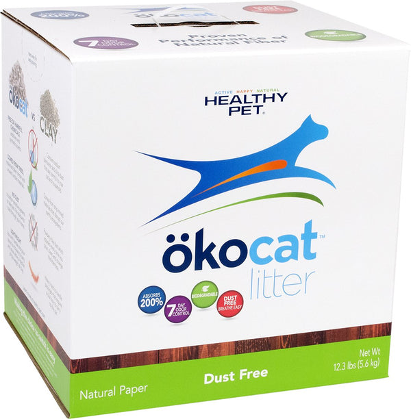 Okocat Litière Naturelle pour Chat Sans Poudre