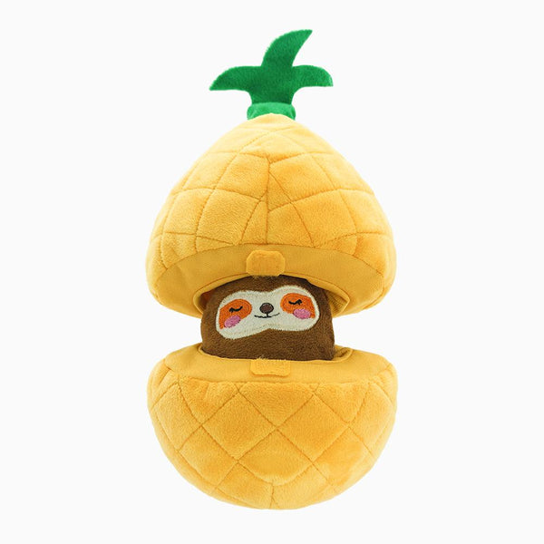 HugSmart Fruity Critterz Jouet pour chiens Ananas