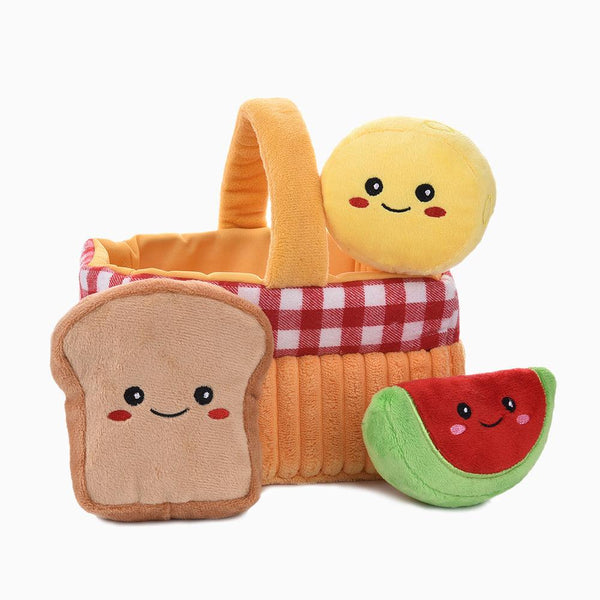 HugSmart Picnic Time Jouet panier pique-nique pour chiens
