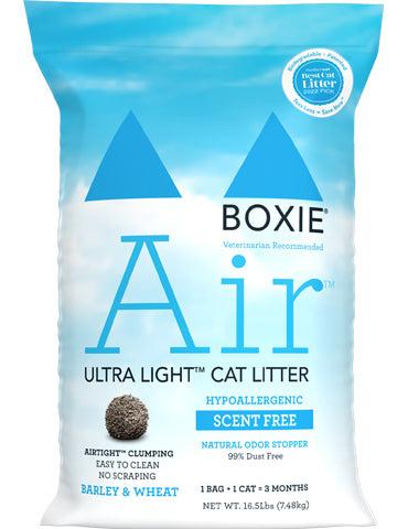 Boxiecat Air Lightweight Scent Free Premium Clumping Cat Litter