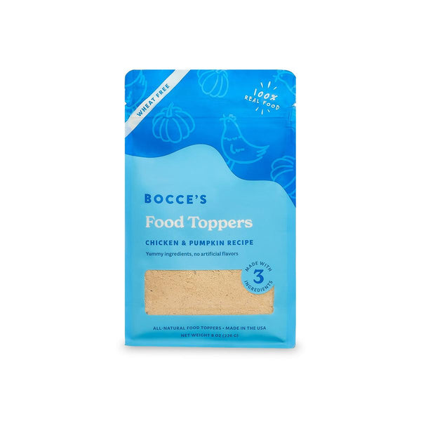 Bocce's Bakery Chicken & Pumpkin Dog Food Topper