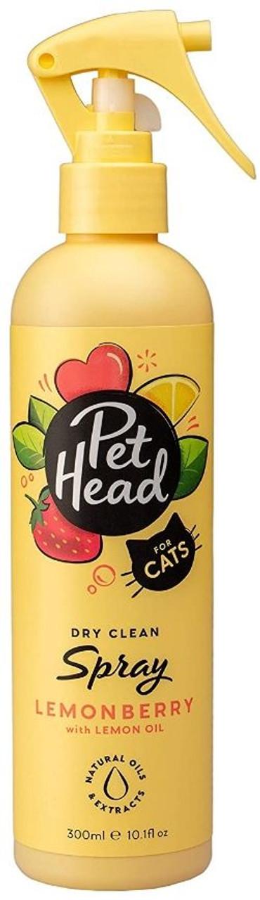 Pet Head Spray sec et propre pour chats