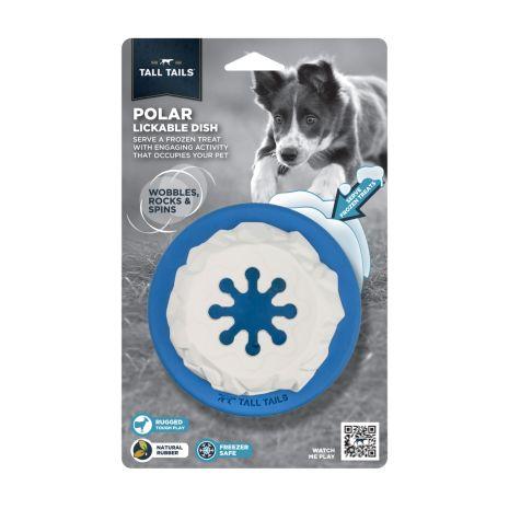 Tall Tails Jouet récompense glacable en caoutchouc naturel Polar