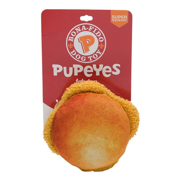 fabdog Pupeyes Chicken Sandwhich Squeaky Dog Toy