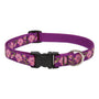 Lupine Pet Original Designs Adjustable Dog Collar, Rose Garden