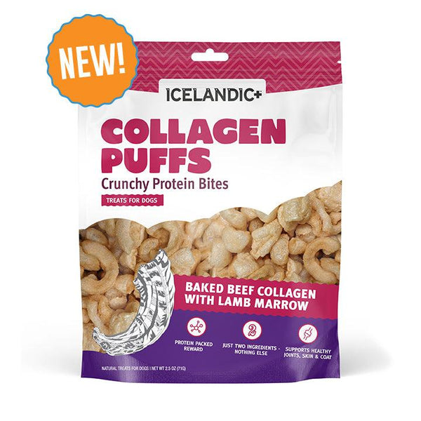 Icelandic+ Beef Collagen Puffs with Marrow Dog Treats