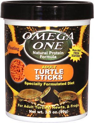 Omega One Adult Turtle Bâtonnets Flottants pour Tortues