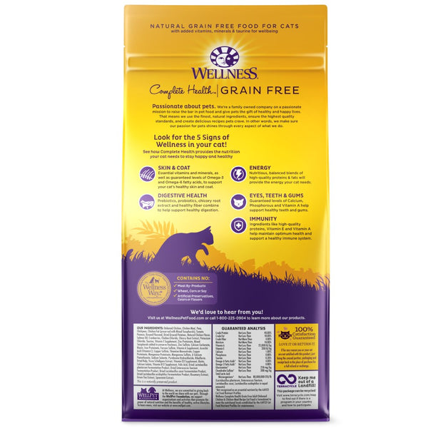 Wellness Complete Health Grain-Free Adult Chicken Dry Cat Food