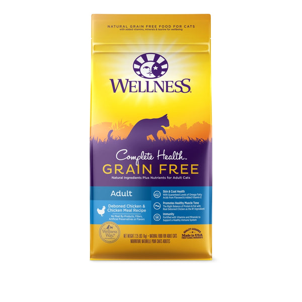 Wellness Complete Health Grain-Free Adult Chicken Dry Cat Food
