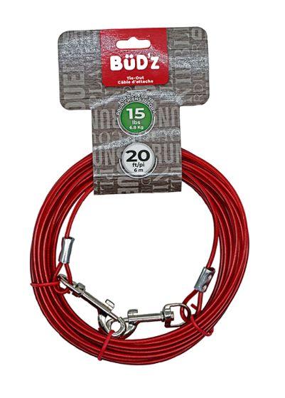 Bud'z Tie Out for Dogs up to 15-lb