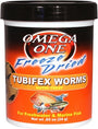 Omega One Freeze-Dried Tubifex Worms Freshwater & Marine Fish Treat