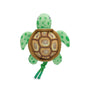 fabdog Floaties Turtle Dog Toy