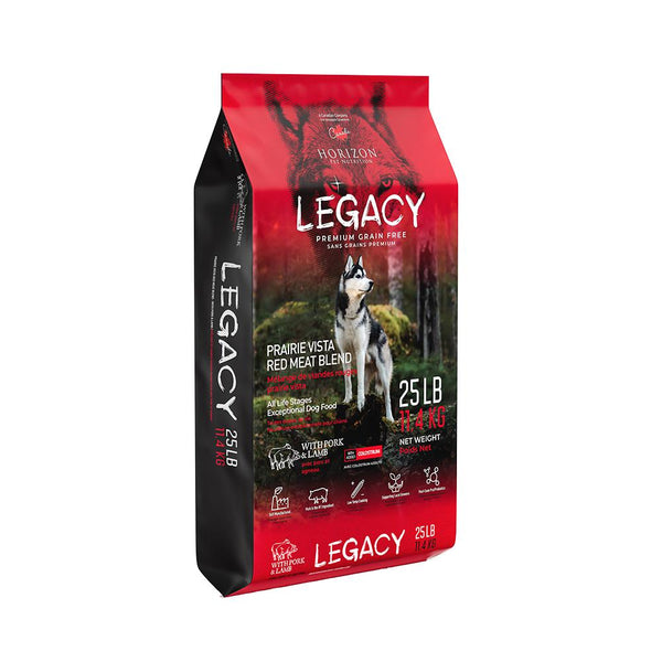 Horizon Legacy Prairie Vista Red Meat Blend Grain-Free Dry Dog Food