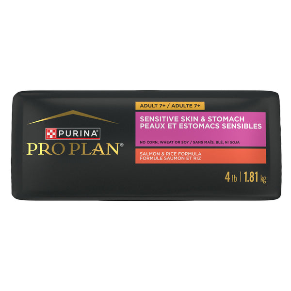 Purina Pro Plan Sensitive Skin & Stomach Salmon & Rice Adult 7+ Dry Dog Food