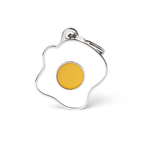 MyFamily Food Egg Pet ID Tag, Medium