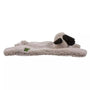 GoDog Barnyard Buddies Chew Guard Lamb Flattie Dog Toy