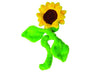 Cycle Dog Duraplush Springy Sunflower Dog Toy