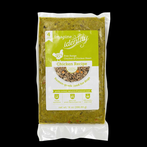Identity Imagine 95% Chicken Gently Cooked Recipe Frozen Dog Food