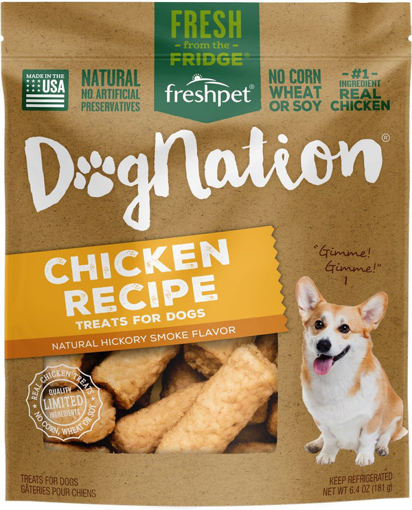 Freshpet DogNation Chicken Recipe Fresh Dog Treats