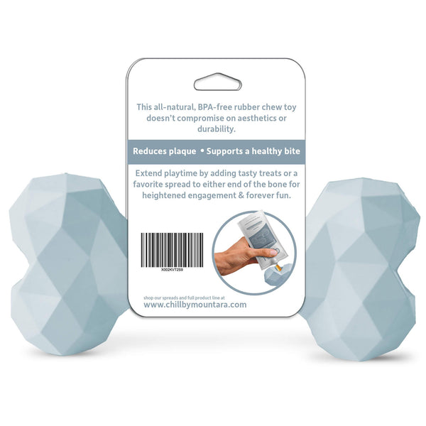 Mount Ara Chill Superbite Bone Dog Toy, Blue