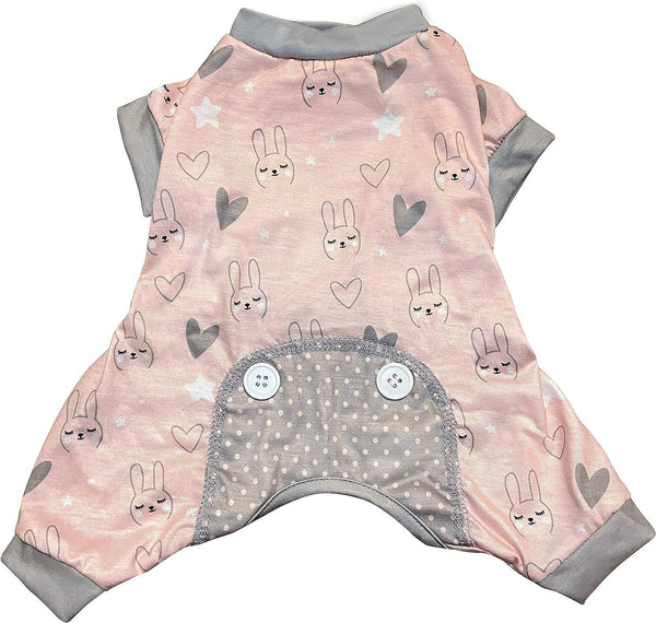 foufouBRANDS Bunny Love Dog Pajamas