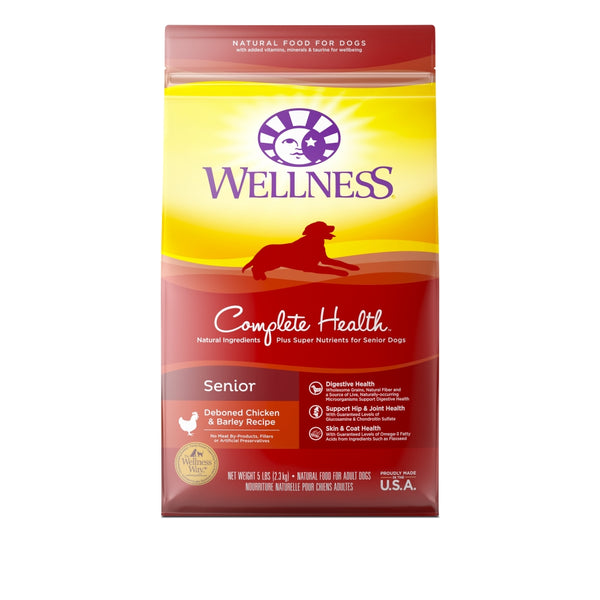 Wellness Complete Health Age Advantage Deboned Chicken & Barley Adult 7+ Dry Dog Food
