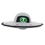 Tuffy UFO Alien Balle à couinement Jouet pour chien