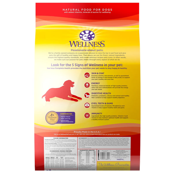 Wellness Complete Health Age Advantage Deboned Chicken & Barley Adult 7+ Dry Dog Food