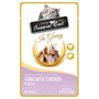 Fussie Cat Premium Tuna with Chicken in Gravy Wet Cat Food Pouch
