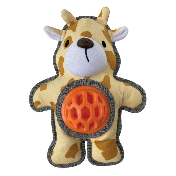 foufouBRANDS fouFIT Hide 'n Seek Bellies Giraffe Dog Toy