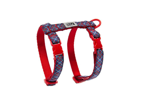 RC Pets Kitty Harness 2.0 for Cats, Navy Tartan