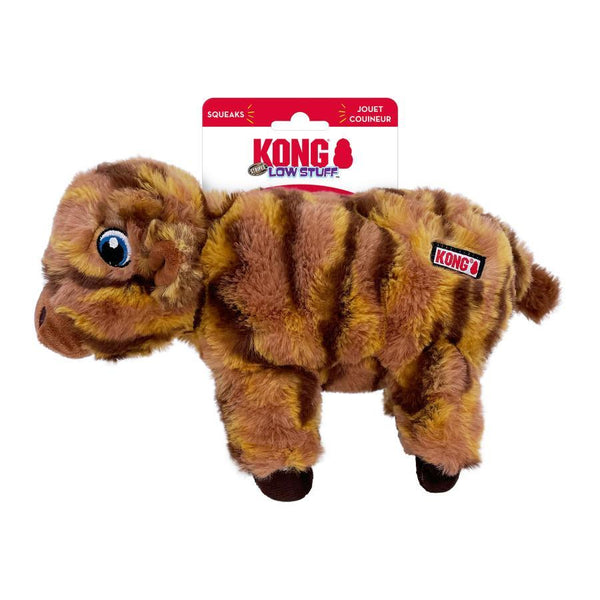 KONG Low Stuff Stripes Vache Jouet pour chien