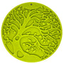 SodaPup eMat Tree of Life Enrichment Lick Mat with Suction Cups Dog Slow Feeder, Green
