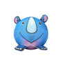 Red Dingo Durables Rhino Ball Dog Toy, Blue