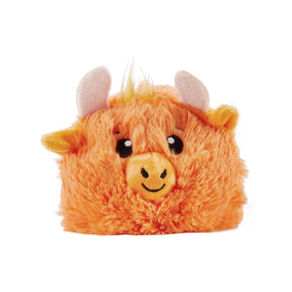Outward Hound Reversi-Balls Spike Ball Yak Dog Toy, Orange