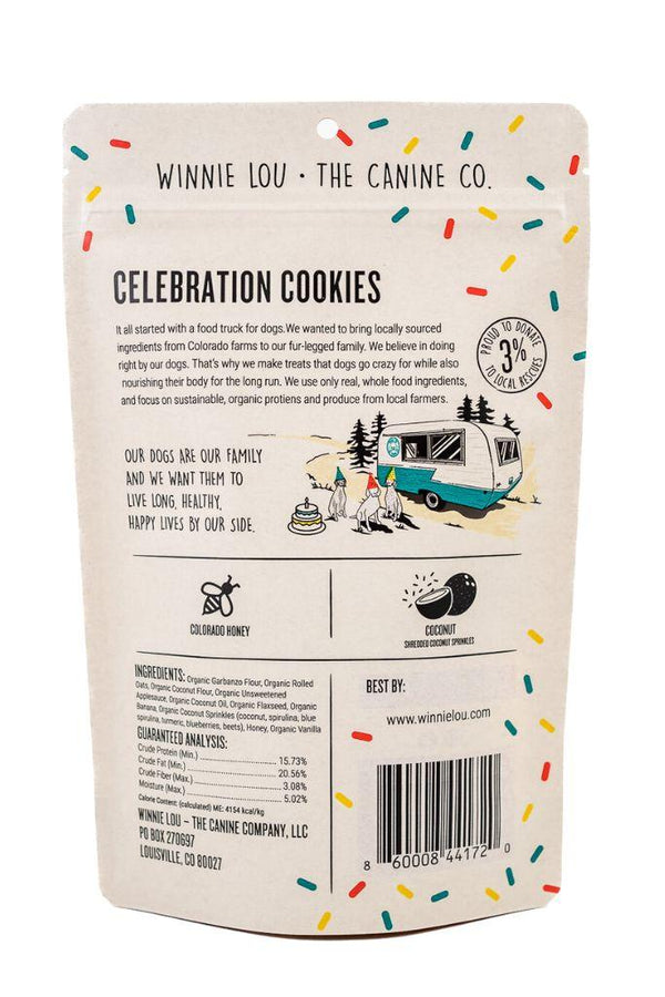 Winnie Lou The Canine Co. Celebration Cookies Dog Treats