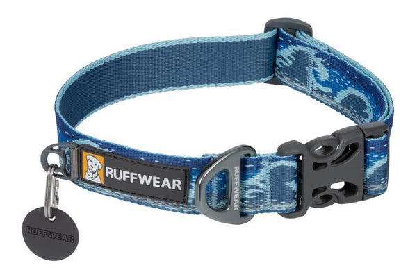 Ruffwear Crag Reflective Dog Collar, Midnight Wave