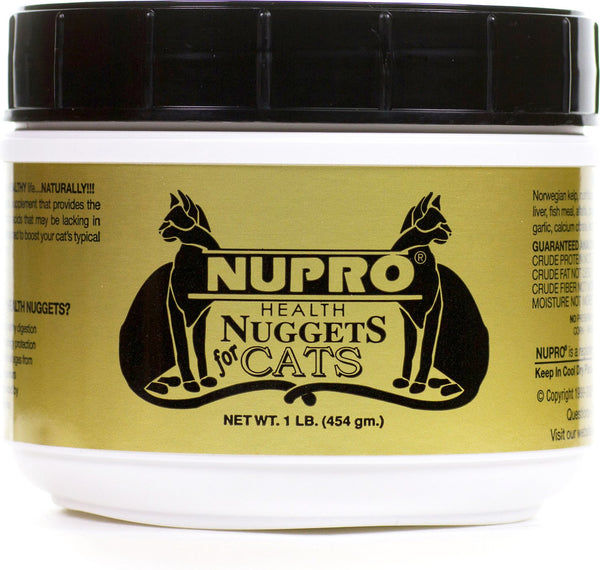 Nupro Health Nuggets for Cats, 1-lb cannister