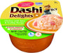INABA Dashi Delights Chicken with Tuna & Scallop Cat Food Topper & Treats